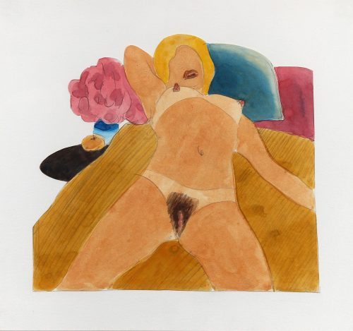 Tom Wesselman, Nude Drawing (For Erotic Nude)